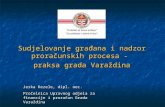 Sudjelovanje građana i nadzor proračunskih procesa -  praksa grada Varaždina