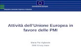 Attività dell’Unione Europea in favore delle PMI