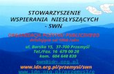 ul. Barska 15,  37-700 Przemyśl Tel./Fax. 16  679 00 28    kom.  604 648 839 swn@idn.pl