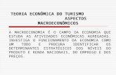 TEORIA ECONÔMICA DO TURISMO                      ASPECTOS MACROECONÔMICOS