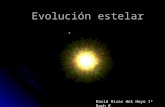 Evolución estelar