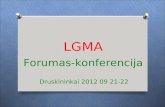 LGMA Forumas-konferencija