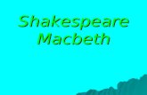 Shakespeare Macbeth