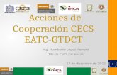 Acciones  de  Cooperación  CECS-EATC-GTDCT