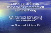 CERN og strålings-kameraer i kommersiell sammenheng