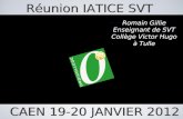 Réunion IATICE SVT