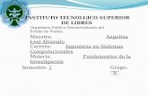 INSTITUTO TECNOLGICO SUPERIOR DE LIBRES