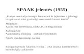 SPAAK jelentés (1955)