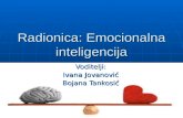 Radionica: Emocionalna inteligencija