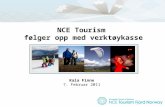 NCE Tourism  følger opp med verktøykasse