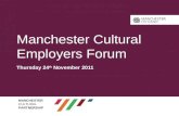 Manchester Cultural Employers Forum