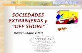 SOCIEDADES  EXTRANJERAS y  “OFF SHORE” Daniel Roque Vítolo