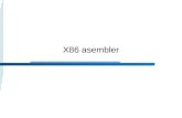 X86 asembler