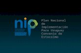 Plan Nacional de Implementación Para Uruguay Convenio de Estocolmo
