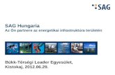 SAG Hungaria  Az Ön partnere az energetikai infrastruktúra területén