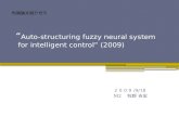 “ Auto-structuring fuzzy neural system  for intelligent control” (2009)