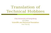 Translation of Technical Hobbies