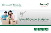 Manulife Value Protector Investasi   Optimal,  Proteksi Maksimal