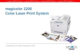 magicolor 2200  Color Laser Print System