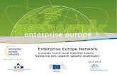 Enterprise Europe Network a projekt Czech Local Visibility Events  -