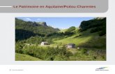 Le Patrimoine en Aquitaine/Poitou-Charentes
