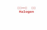 第十一章  卤素 Halogen
