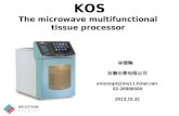 KOS The microwave multifunctional  tissue processor