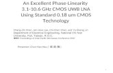 An Excellent Phase-Linearity  3.1-10.6 GHz CMOS UWB LNA Using Standard 0.18 um CMOS Technology