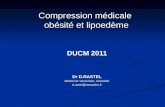 Compression médicale  obésité et lipoedème