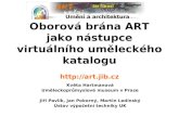 Oborová brána ART jako nástupce virtuálního uměleckého katalogu art.jib.c z
