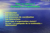 Plan la séance 7 Stratégie et organisation
