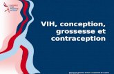 VIH, conception, grossesse et contraception