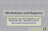 INI-Dateien und Registry