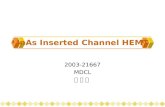 InAs Inserted Channel HEMT