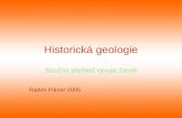 Historická geologie