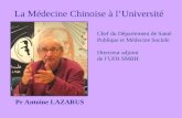 La Médecine Chinoise à l’Université