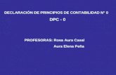 DECLARACIÓN DE PRINCIPIOS DE CONTABILIDAD N° 0 DPC - 0