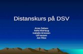 Distanskurs på DSV