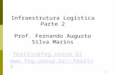 Infraestrutura Logística Parte 2 Prof. Fernando Augusto Silva Marins