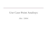 Use Case Point Analisys