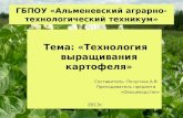 ГБПОУ « Альменевский аграрно - технологический техникум»