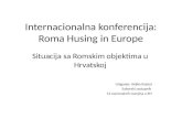 Internacionalna konferencija: Roma Husing in Europe