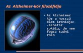 Az  Alzheimer-kór filozófiája