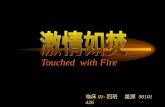 Touched  with Fire