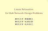 Linear Relaxation  for Hub Network Design Problems