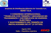Empresa de Distribución Eléctrica de Tucumán S.A.  EDET S.A.