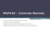 MSP430  –  Controle Remoto