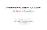 Understanding Korean Workplace: Imitation  to Innovation