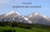 POLSKA Krajobraz gór wysokich