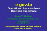 e-gov.br Operational Lessons from Brazilian Experience